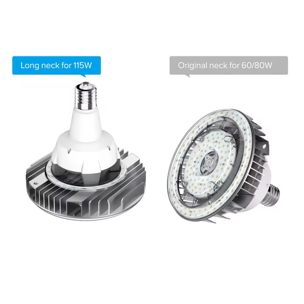 Reliable Industrial LED High Bay Dimmable 80W 115W 3000K to 6000K Equal to 250W 400W HPS MHL UFO for Indoor Sports Hall