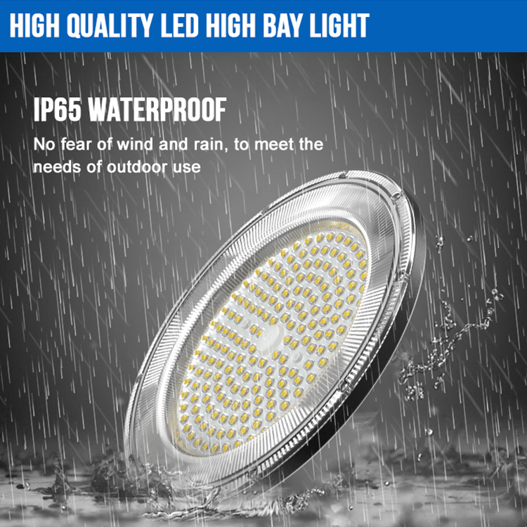 Best Selling Industrial Lamp Lighting Indoor Warehouse Factory Smd Aluminum 50w 100w 150w 200w 300w Ufo Led High Bay Light