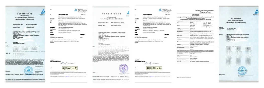 Certifications Display