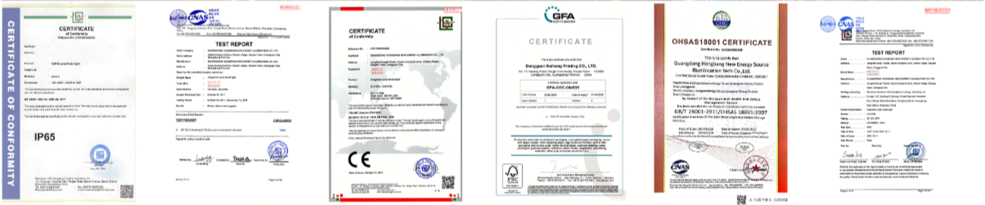 Certificates 1