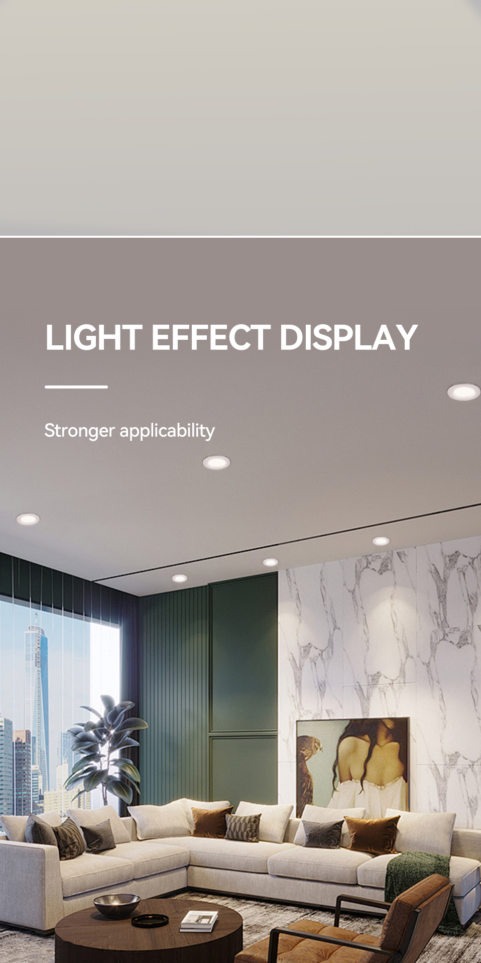 Modern Led Downlight Detail 5