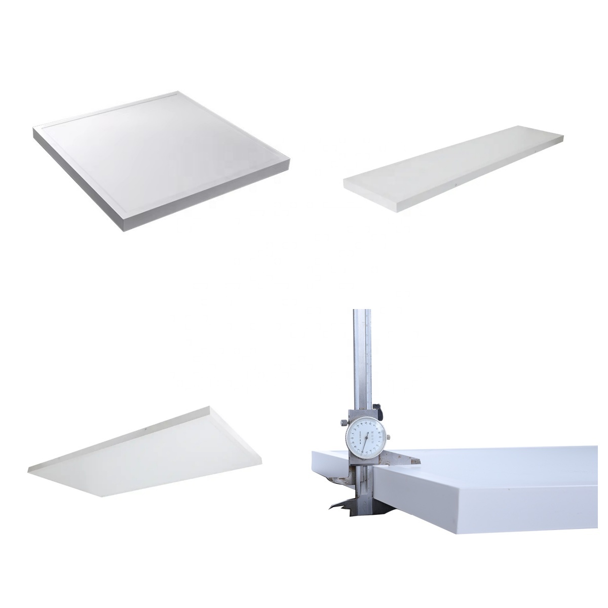 LED Ceiling Panel 2x4 600x1200 Surface Mounted Square LED Big Flat Panel Light 72w 80w 96w Aluminum Backlit Ceiling Lamp