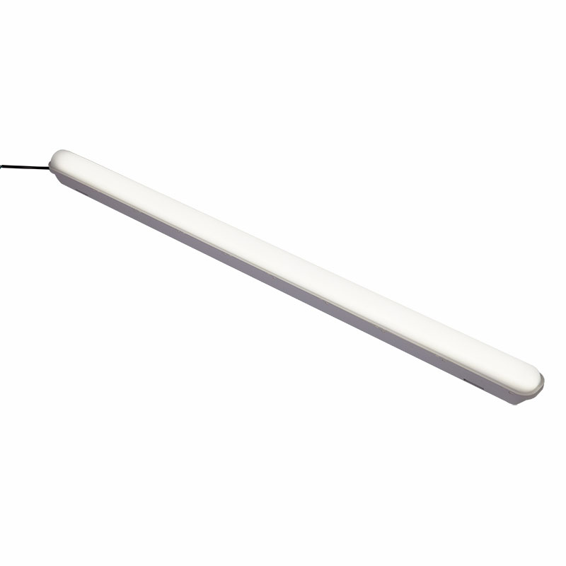 Warehouse Tri-proof Light Anti-Glare IP65 Waterproof Steel Led Light Fixture with CE Certification 3-Year Warranty for Corridors