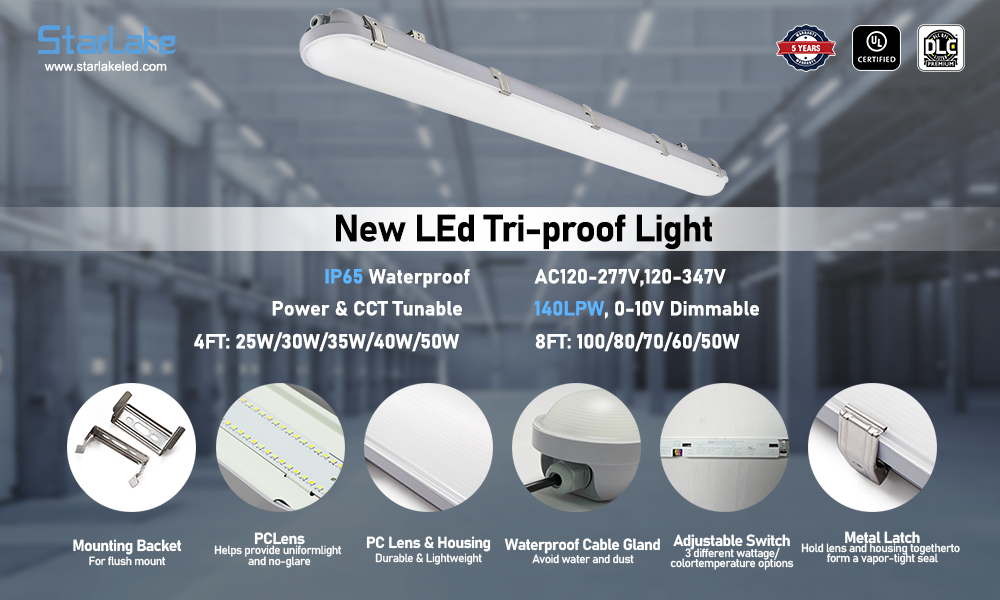 LED Vapor Tight Light Details