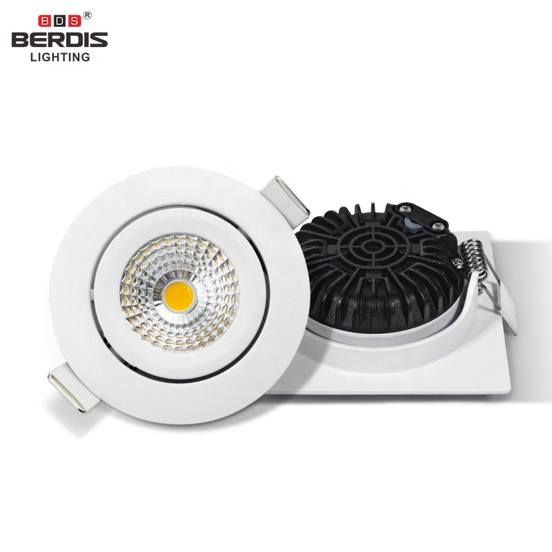 IP65 Dim to Warm RGBW Led Dimmable Downlight Cob 7W 5W 2700K 75MM CUT-OUT Home Slim Led Downlight