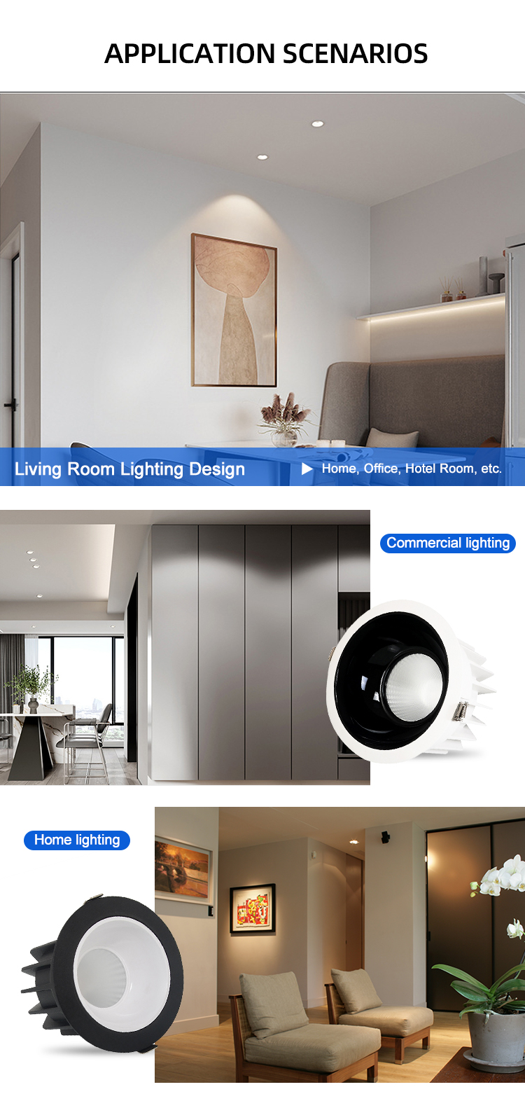 Downlight Dimensions and Models