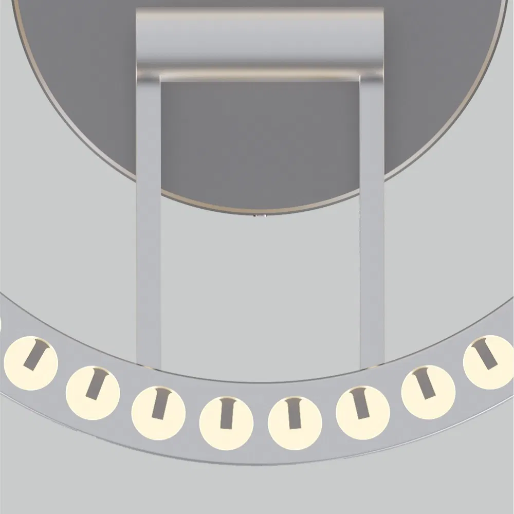 Adjustable Angle Ring Ceiling LED Light with Backlight Zigbee APP Control Smart Dimmable