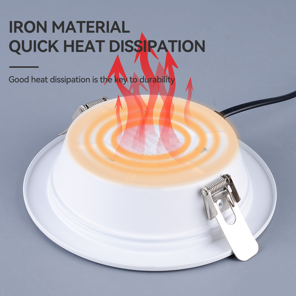 Modern Led Downlight Spotlight Ultra Slim Embedded Anti Glare Easy Installation AC220V 5W 10w 15w 20w 30w COB Ceiling Spotlights