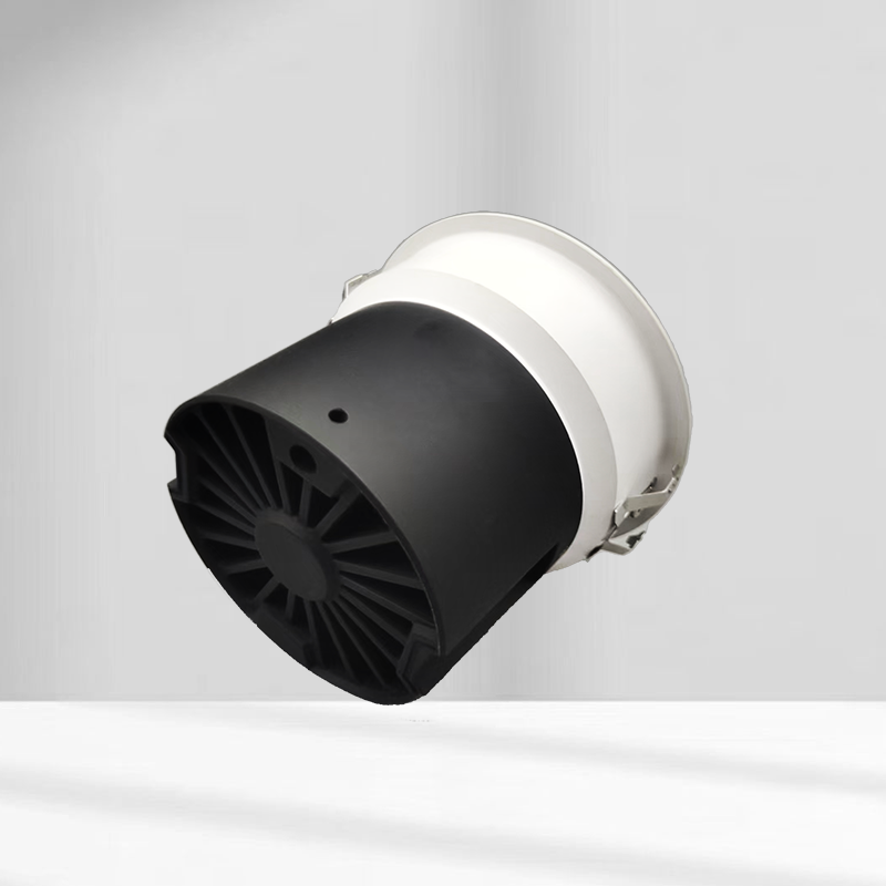 COB LED Indoor Hotel Lighting High Brightness Anti-Glare Aluminum Durable Surface Mounted Recessed Downlight Modern Design IP44