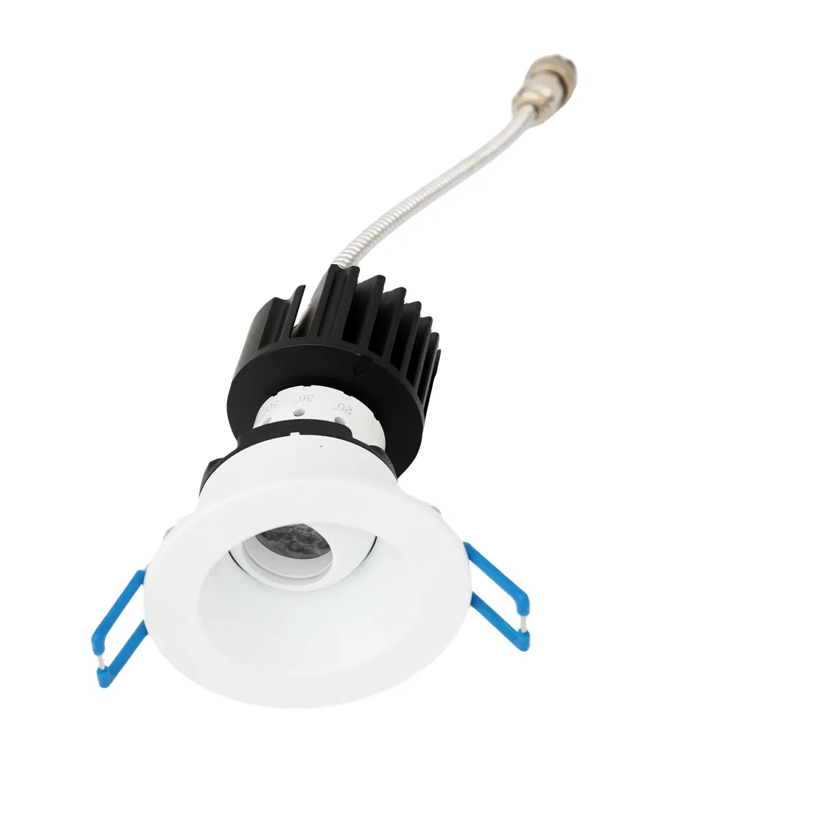 Mini Downlight Beam Angle Adjustable CRI90 5W 2inch Zoomable Mini Spot Downlight for Museum Display Cabinet Lighting