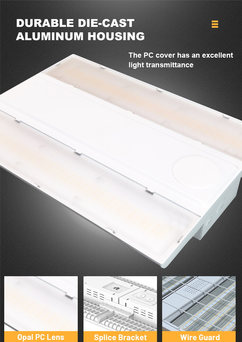 UL Compliant 250w 65000lm 120-277v Super Bright Linkable Industrial Pendant Led Linear High Bay Light for Shop Garage Warehouse