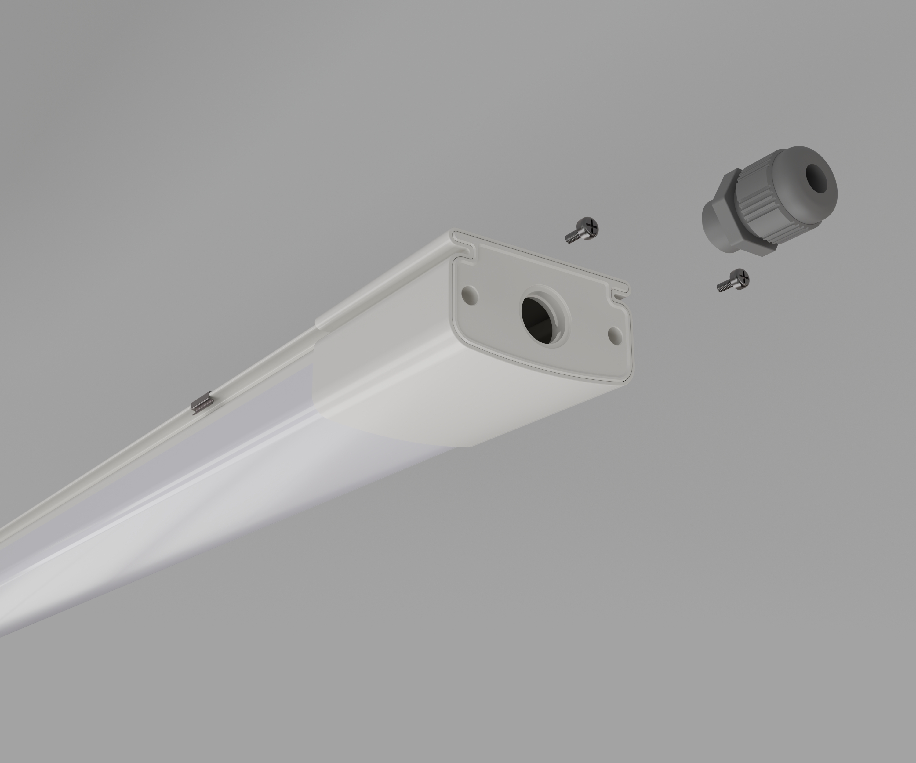 Practical Low-Energy Dustproof Led Tri-Proof Light Parking Lot 18W 36W 45W Led Three Proof Light Led Batten Linear Lamp
