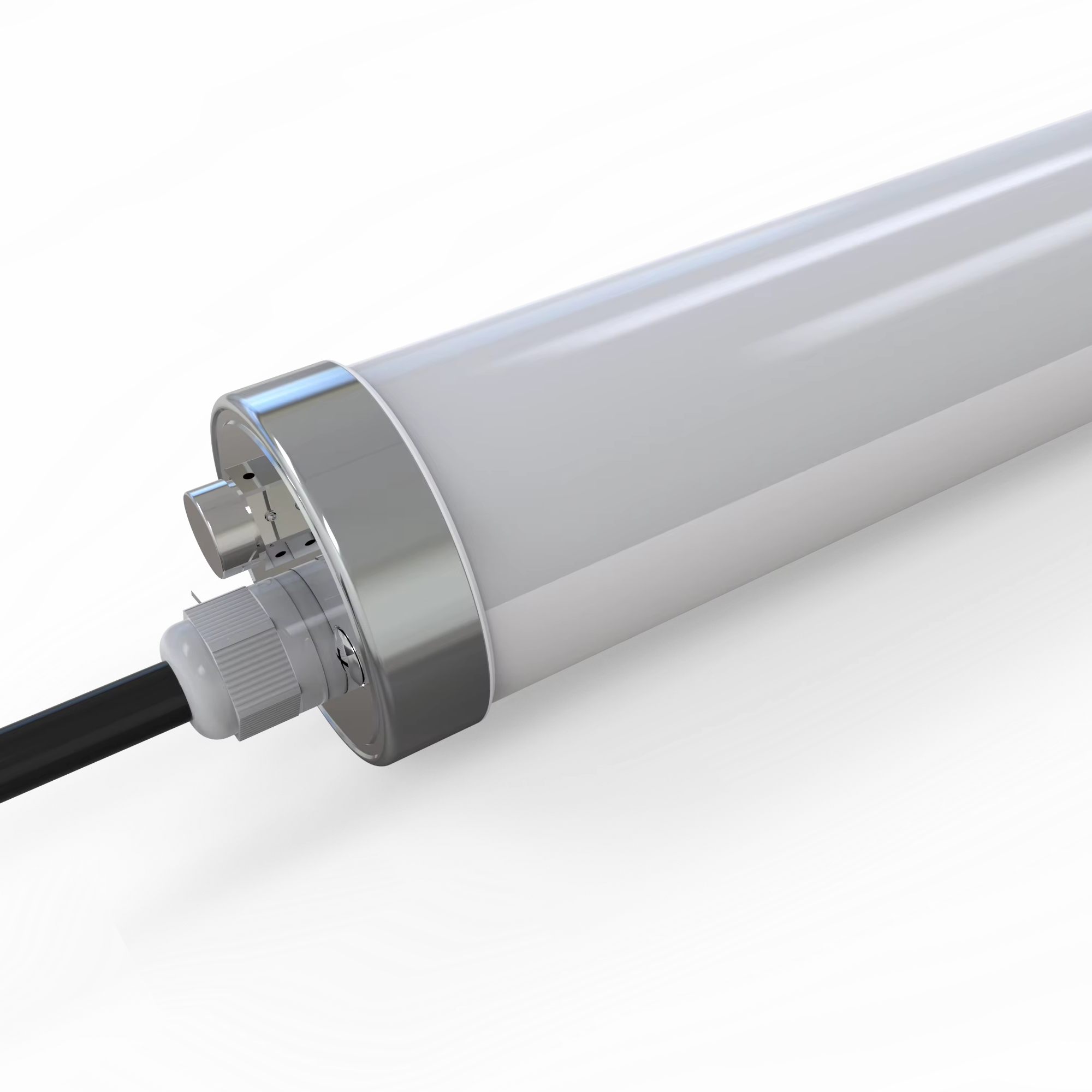 150cm Waterproof Vapor-Proof Industrial Workshop Linear DALI Dim Garage LED Tri-proof Light IP66 3000K-6000K 5-Year Warranty