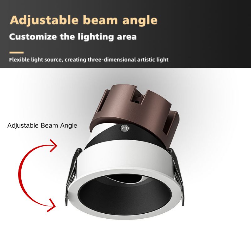 Smart Home System Dimmable Downlight Zigbee Homekit Motion RGB Downlight Recessed Ceiling Spotlights Adjustable Angle Downlight