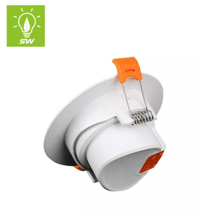 COB Indoor Adjustable Downlight Beam Angle Dimmable Optional Ceiling Recessed Lamp OEM COB LED Spotlight Down Light