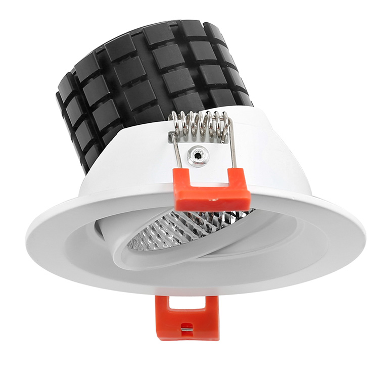 New arrival downlight recessed housing slim recessed downlight plain color ceiling light