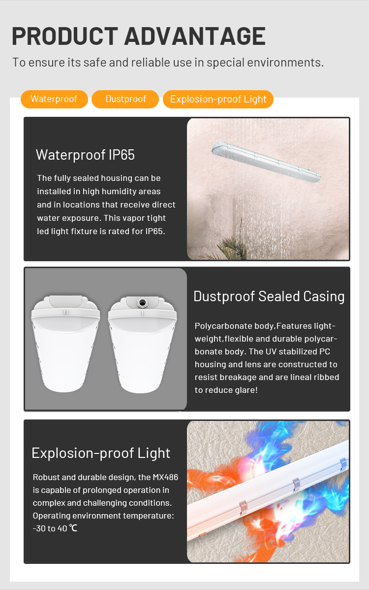 LED Lighting Features