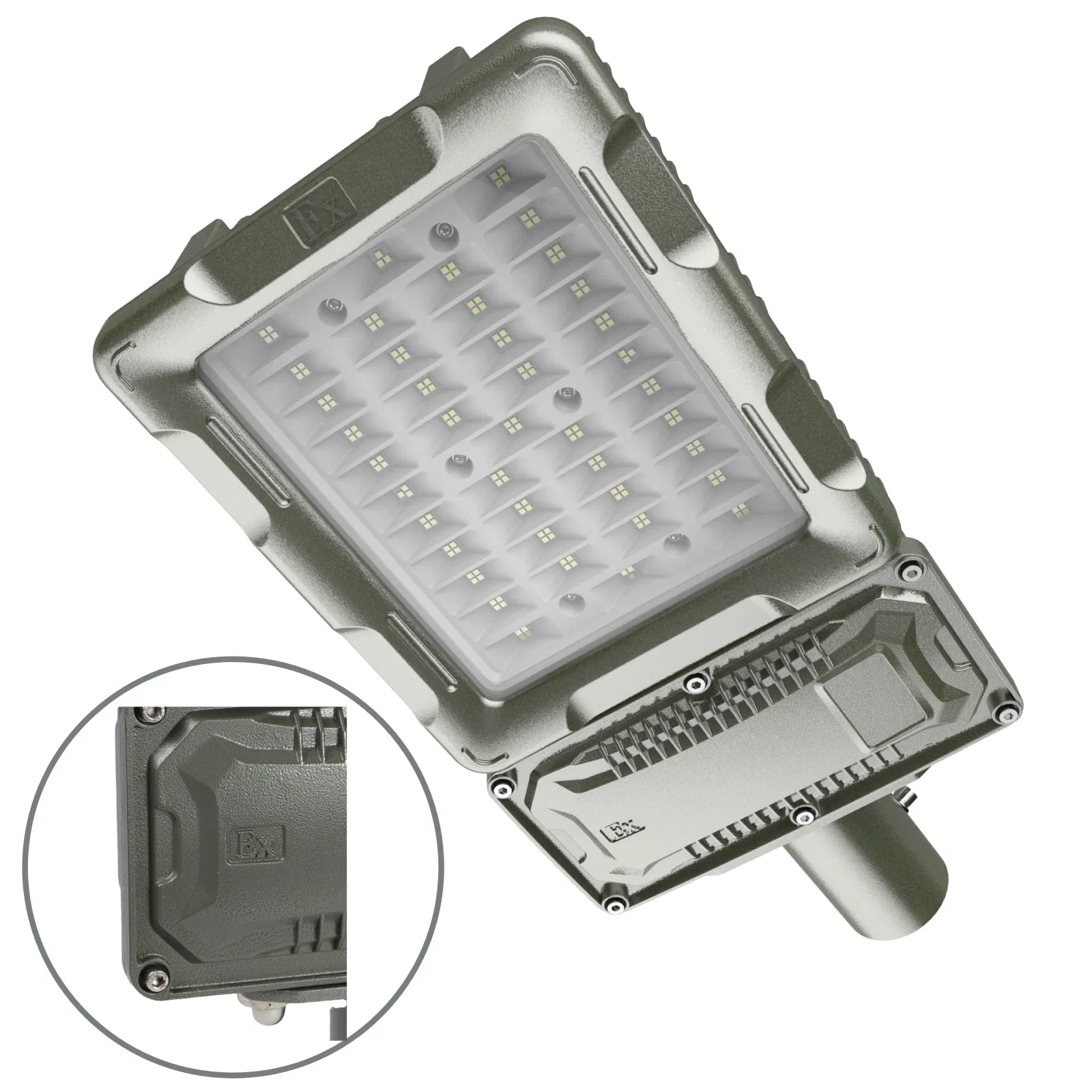 High-Efficiency Tri-Proof Explosion Proof LED Street Lamp Road Lighting for Industrial Plant