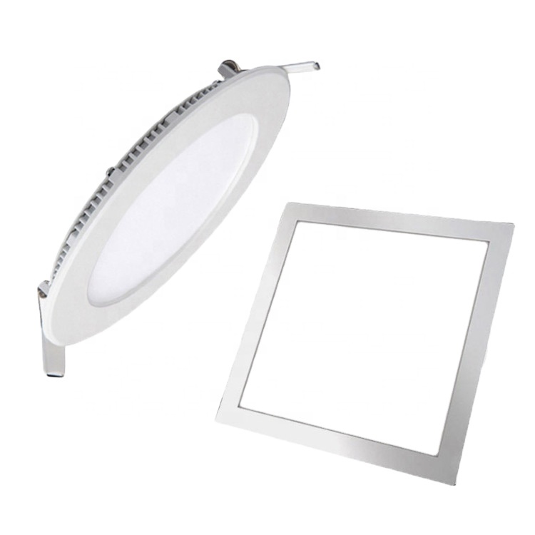 Ultra Slim 24W SMD Led Panel Lights High Quality Ip44 Recessed Round LED Down Lights for Home Office Industrial Design Style