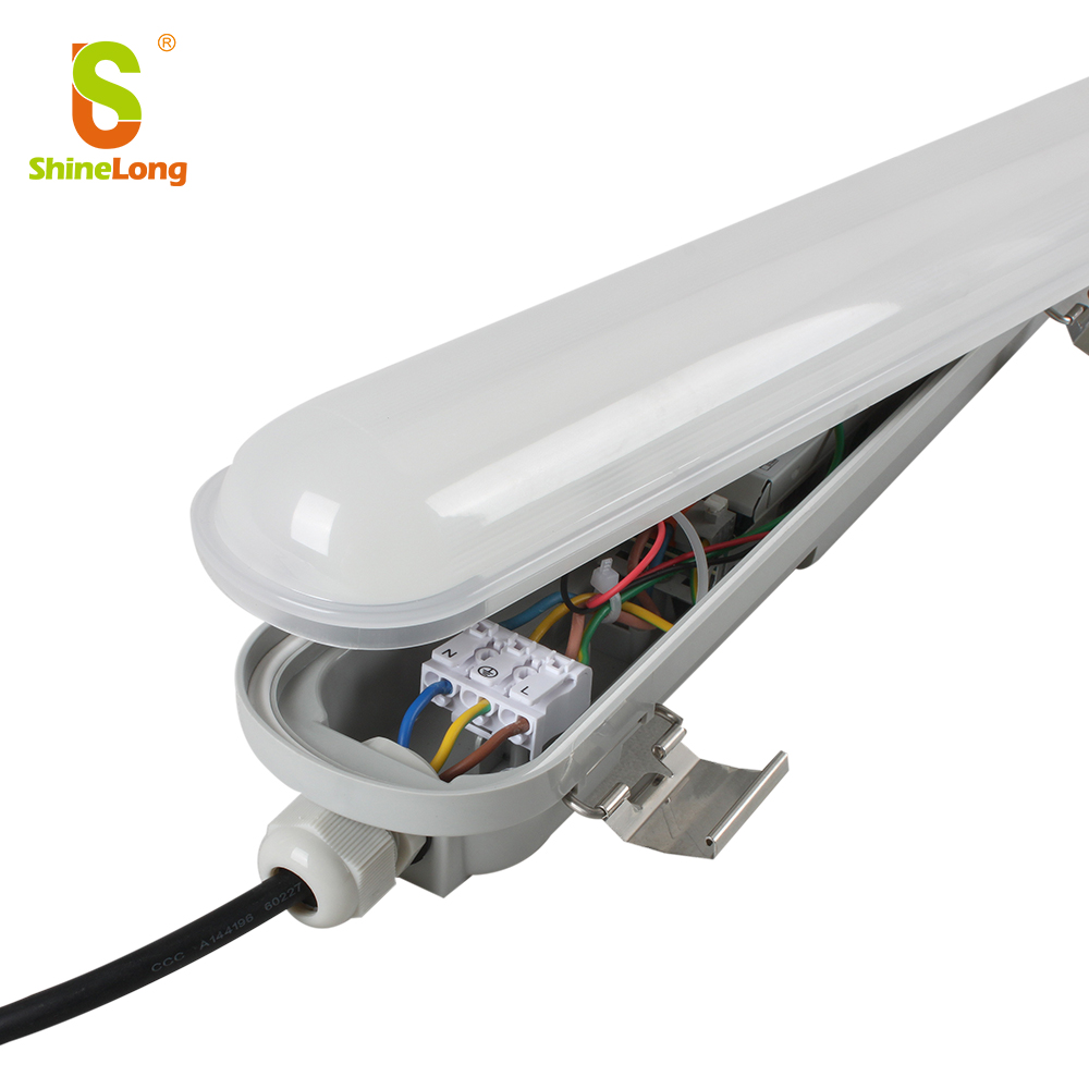 IP65 Waterproof LED Triproof Tube Light for Parking Lots 60cm/120cm/150cm 20W/30W/50W PC Material Lamp Body
