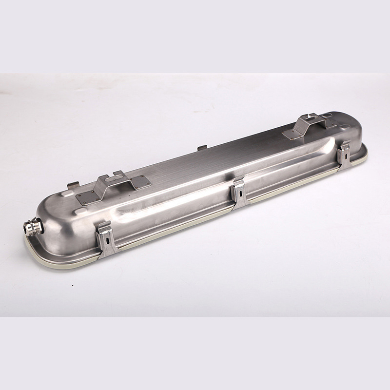 Anti-Explosion Stainless Steel LED Linear Tube Ik10 IP65 Tri-Proof Lighting