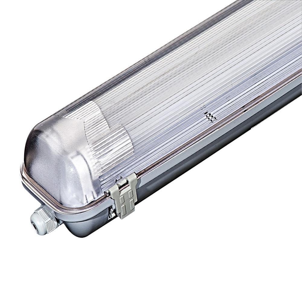 40W Industrial LED Tube Fixture Fluorescent Lamp Fitting Waterproof Triproof Corrosion Proof for Parking Lot