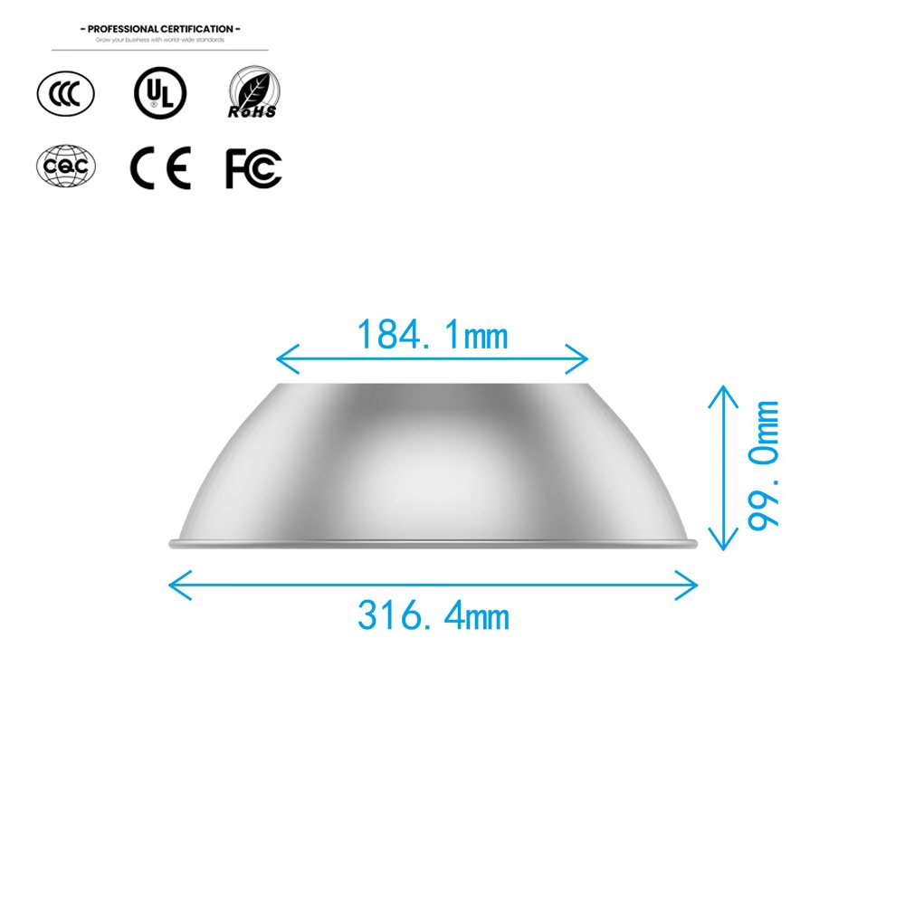 High Lumens 170lm/W High Bay Light 100W 150W 200W 240W 300W Waterproof IP65 UFO High Bay Lights