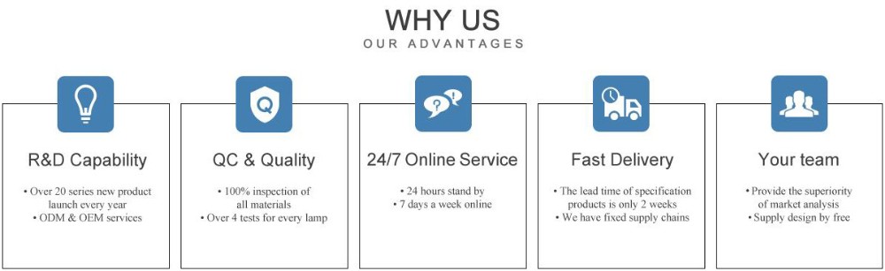 Why Choose Us Advantages
