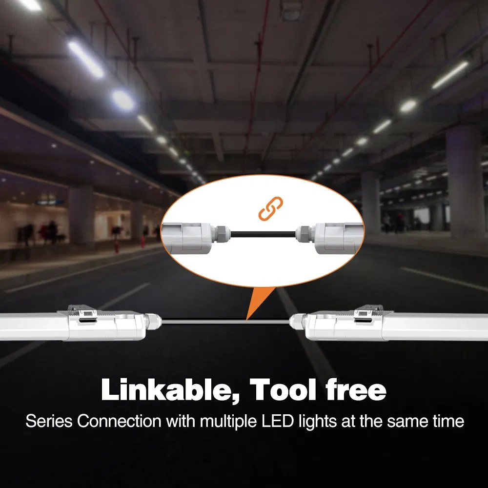 Durable Dustproof LED Tube for Industrial and Commercial Use