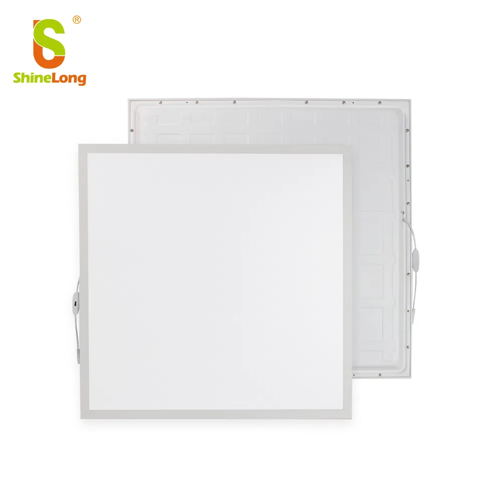 Stylish 3CCT Changeable LED Back-Lit Panel Light with Low-Glare Ceiling Features
