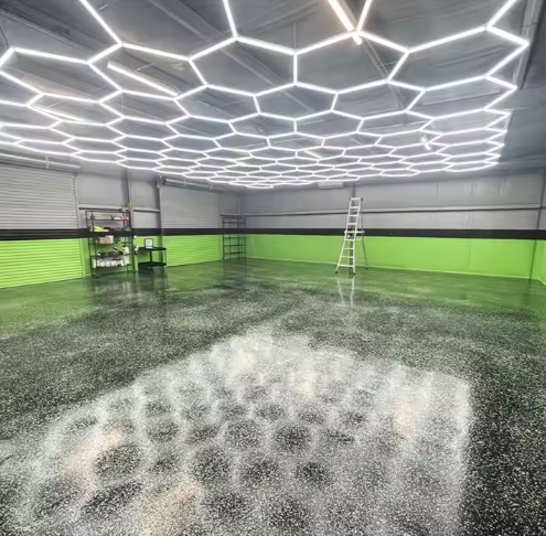Durable Dimmable LED Embedded Ceiling Lights for Car Detail Garage Workshop and Warehouse Parking Lot Lamps