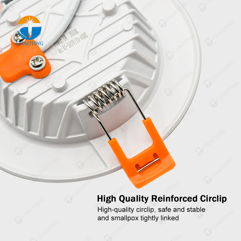 6W 7W 12W 18W Ultra Slim Round Down Light Recessed COB Ceiling LED SMD Surface-mounting Downlight