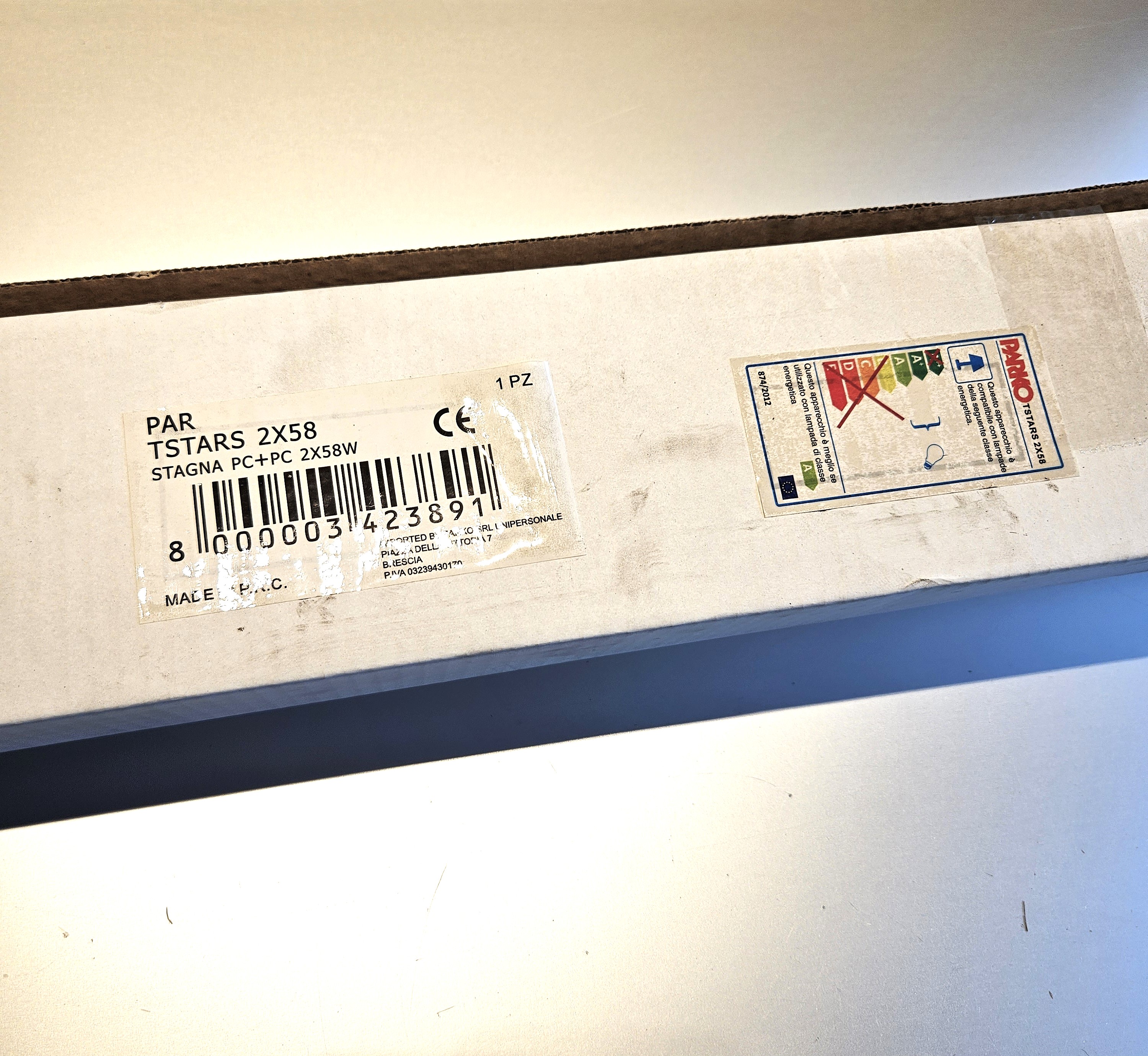 Wholesale Waterproof Ceiling Batten Light IP65 2X58 For Commercial Industrial Lighting