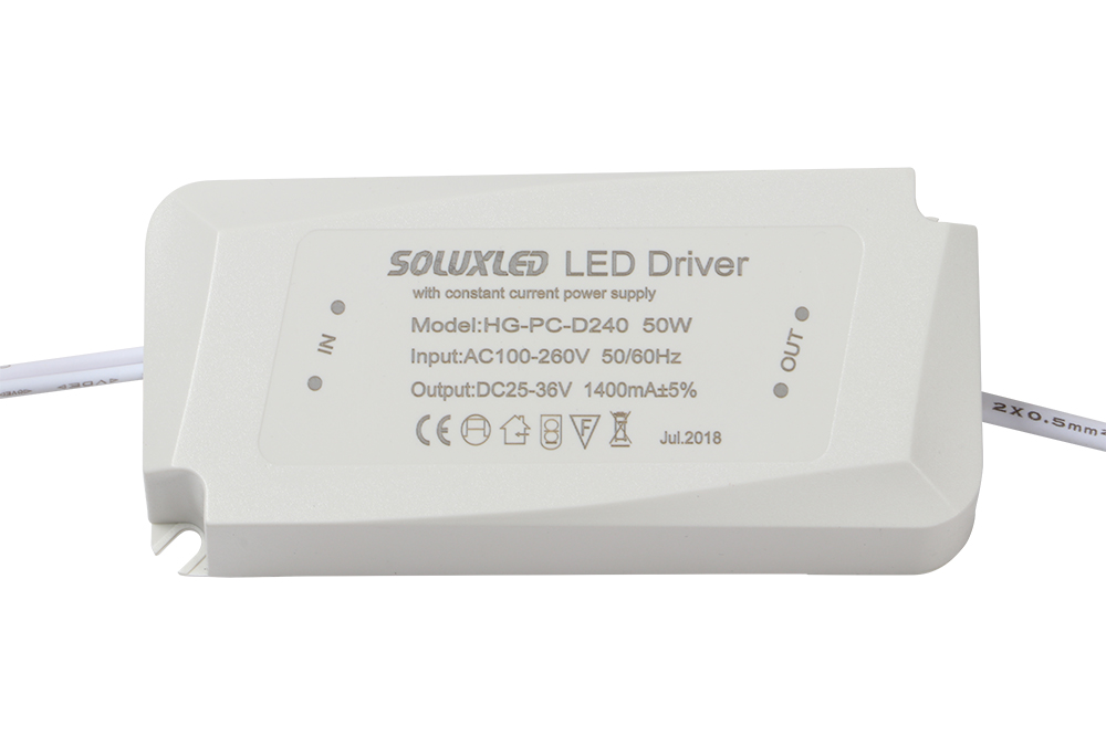 42W 1050ma 48W 600ma 50W 700ma LED Panel Light Drivers Flicker Free Indoor Down Light Use