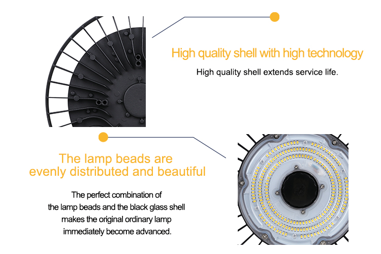 LED High Bay Light Detailed Angle 2
