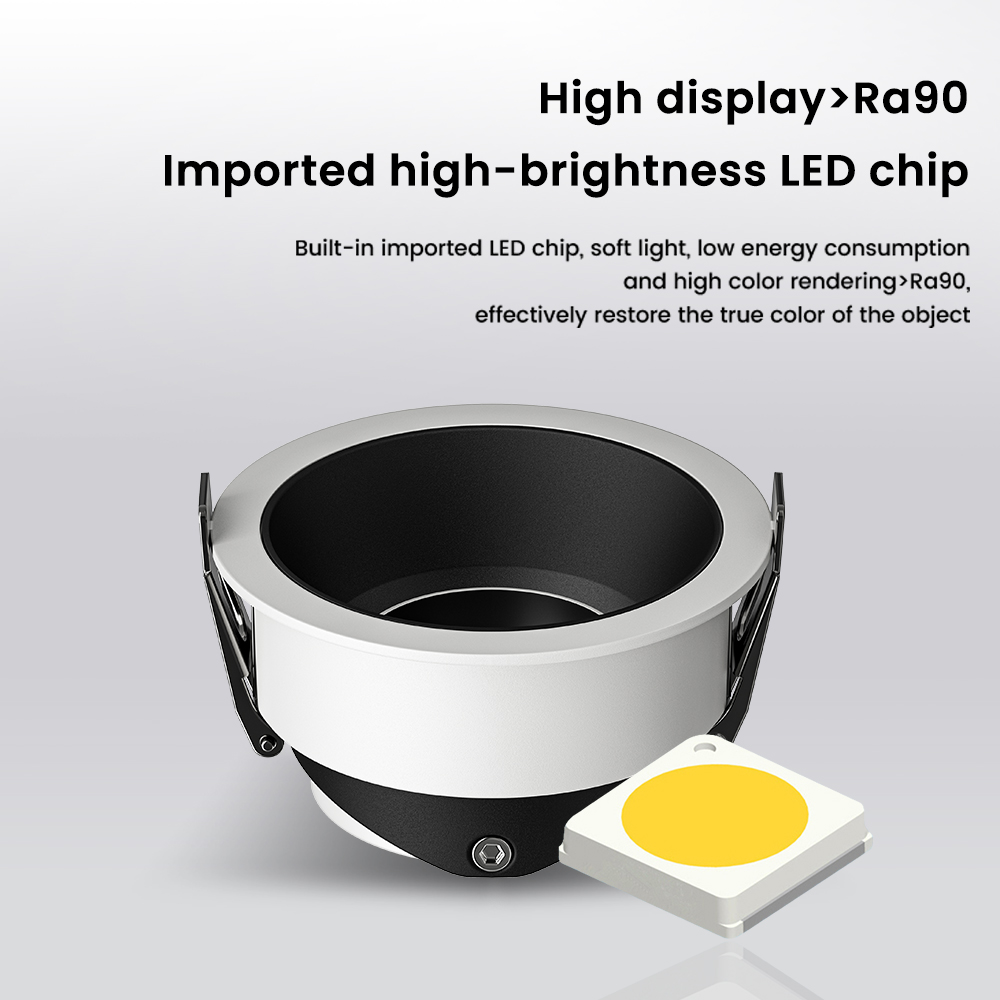 Living Room Home Decoration Embedded Indoor Aluminum Led Downlight Round Recessed Led Downlight
