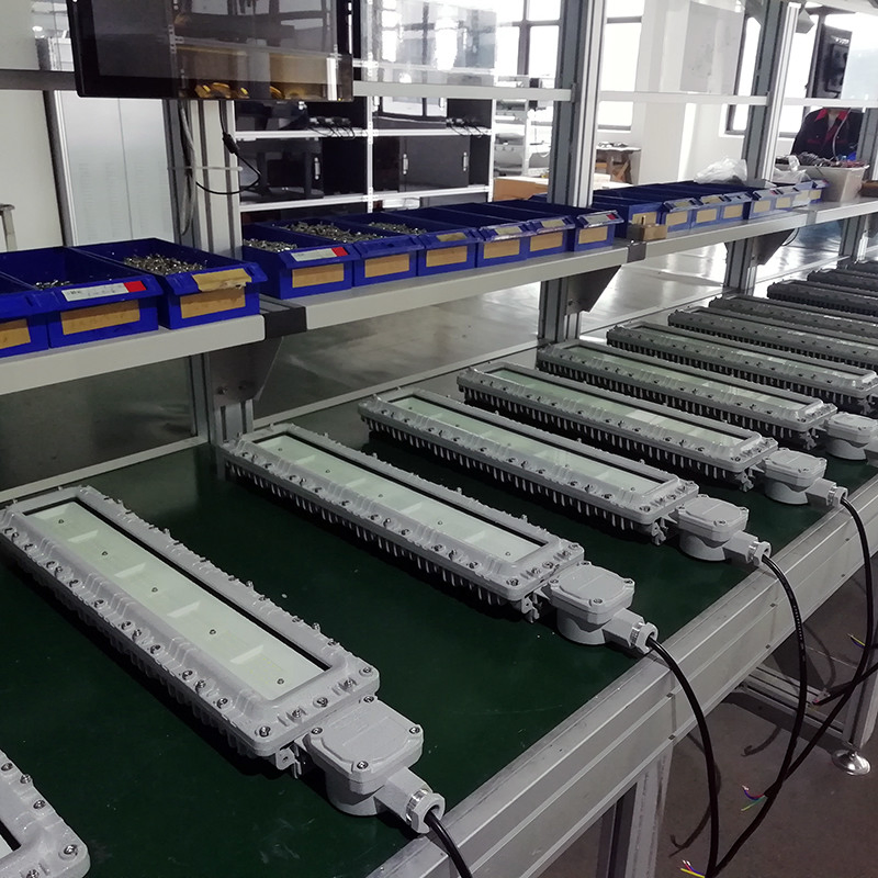 Tri-Proof Luz 4FT Explosion-Proof Fluorescent Lamp 0.7m Single 60W LED Tube Light Explosion Proof Liner Light