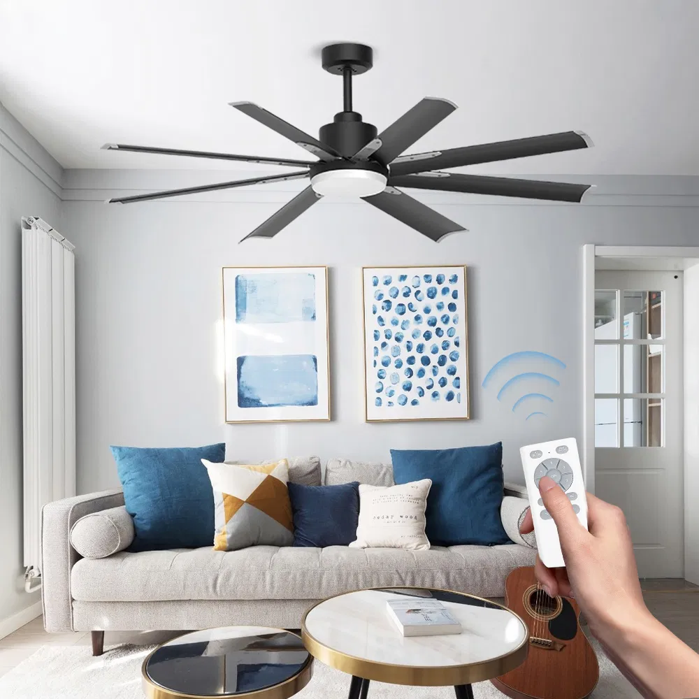 Smart APP Control Ceiling Fan with LED Light and Timer Setting