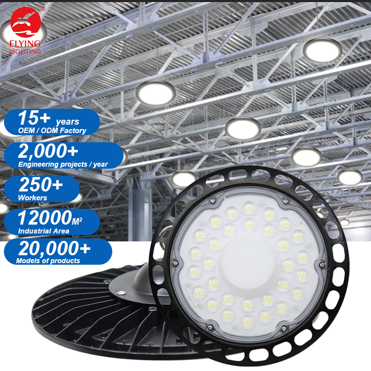 Industrial Linear LED High Bay Light IP44 Waterproof High Bay For Warehouse Workshop Commercial Lighting Fixture
