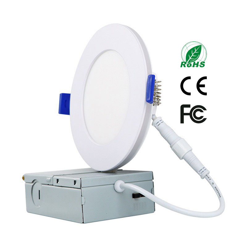 Ultra Thin Daylight Dimmable Can Killer Downlight 4" 6" 8" LED Recessed Ceiling Lights Decoration Panel Lights Led Ceiling Light