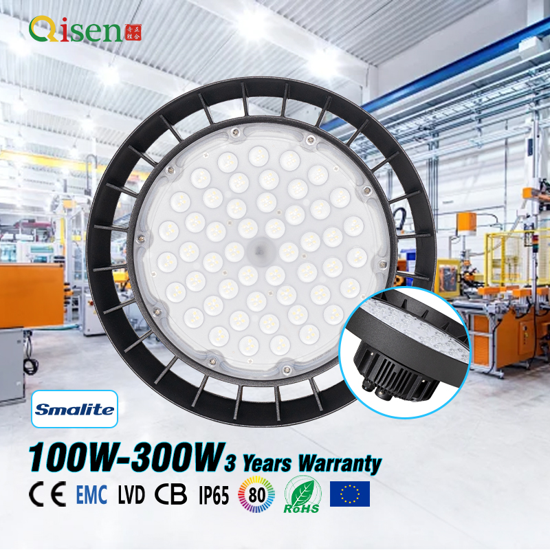 10V Dimmable 6500K IP65 Waterproof Industrial UFO Highbay Light Fixture