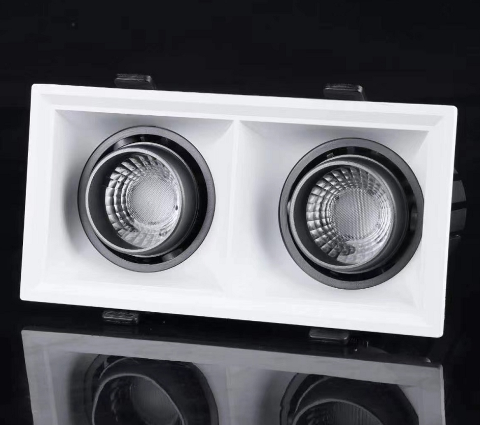 High Quality Guaranteed IP44 CRI80/90/96 Flicker Free Beam Angle Adjustable 7W Square LED Downlight