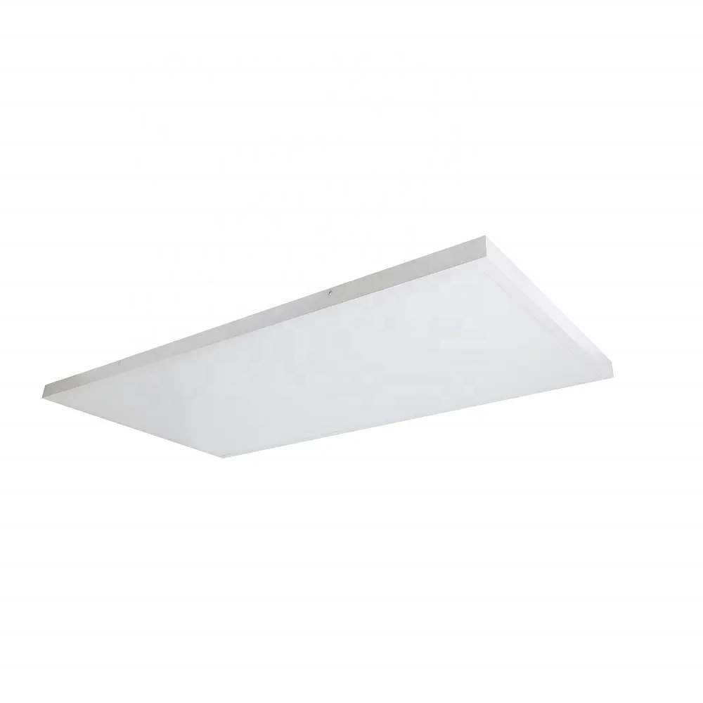 LED Ceiling Panel 2x4 600x1200 Surface Mounted Square LED Big Flat Panel Light 72w 80w 96w Aluminum Backlit Ceiling Lamp