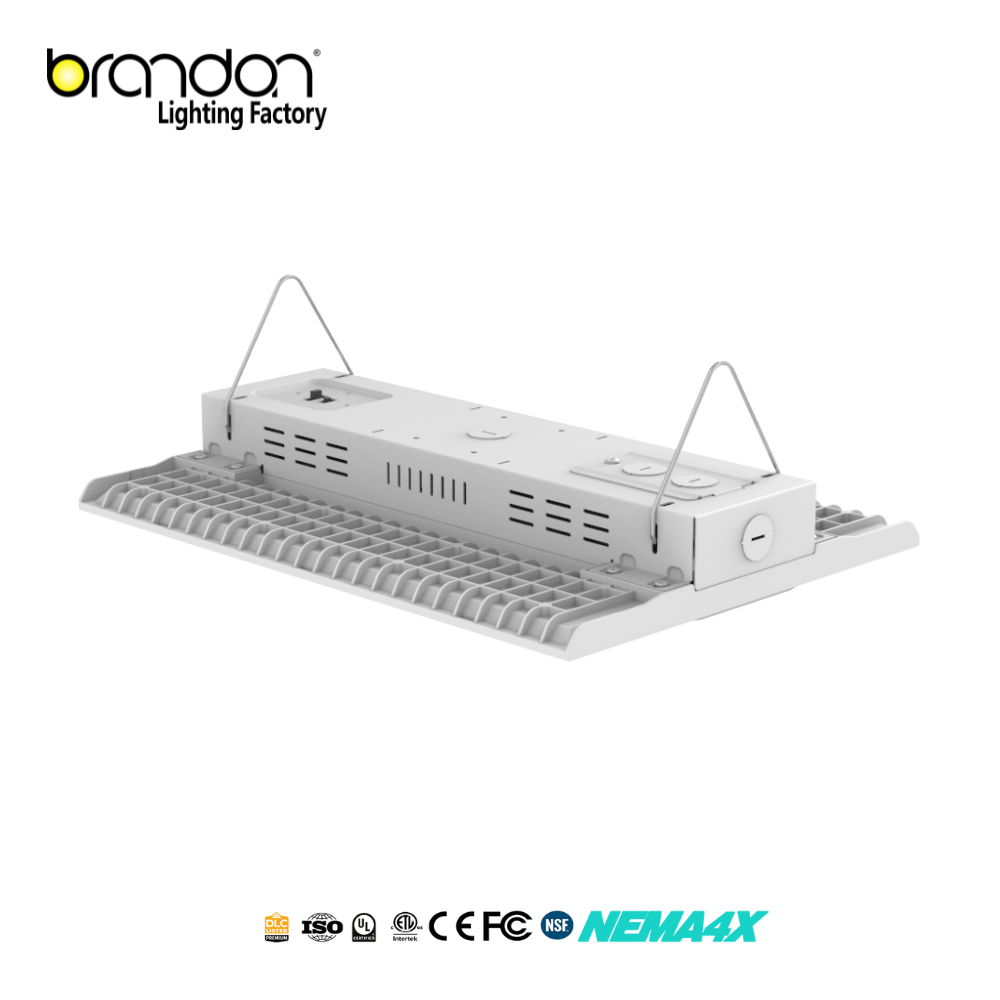 100W 150W 200W LED Industrial High Bay Lights for Workshop Ceiling Lighting Industrial Lighting for Shop Gym Workshop