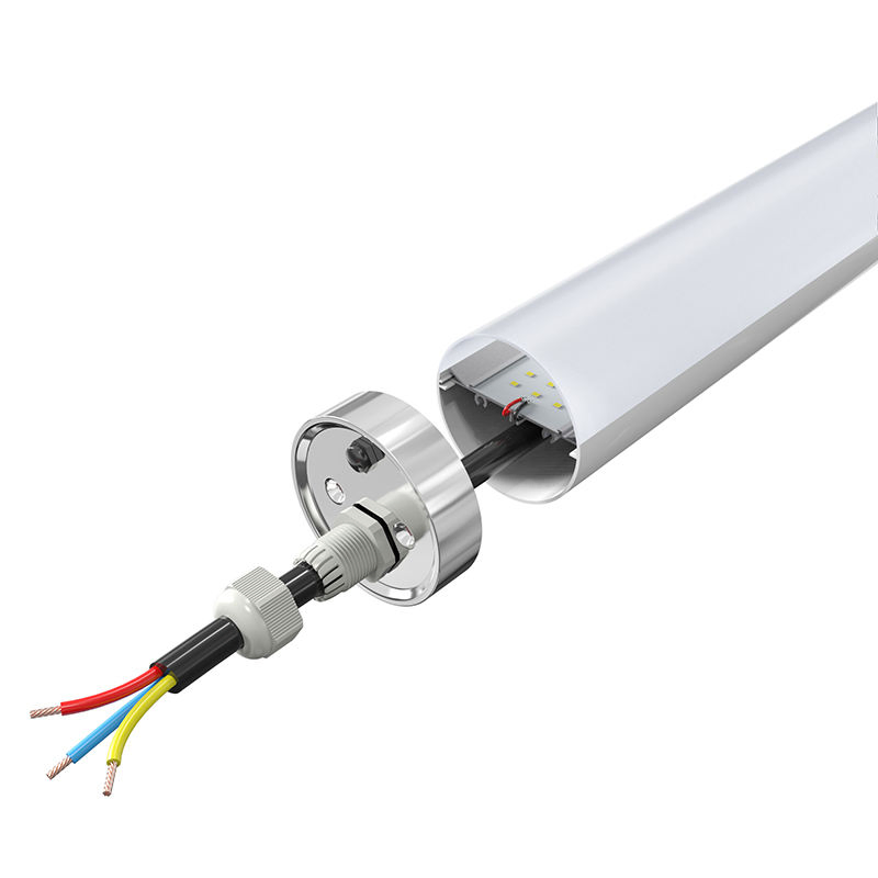 IP69 Tri-Proof Light Tubular Explosion Waterproof 600mm 20W LED Batten Light