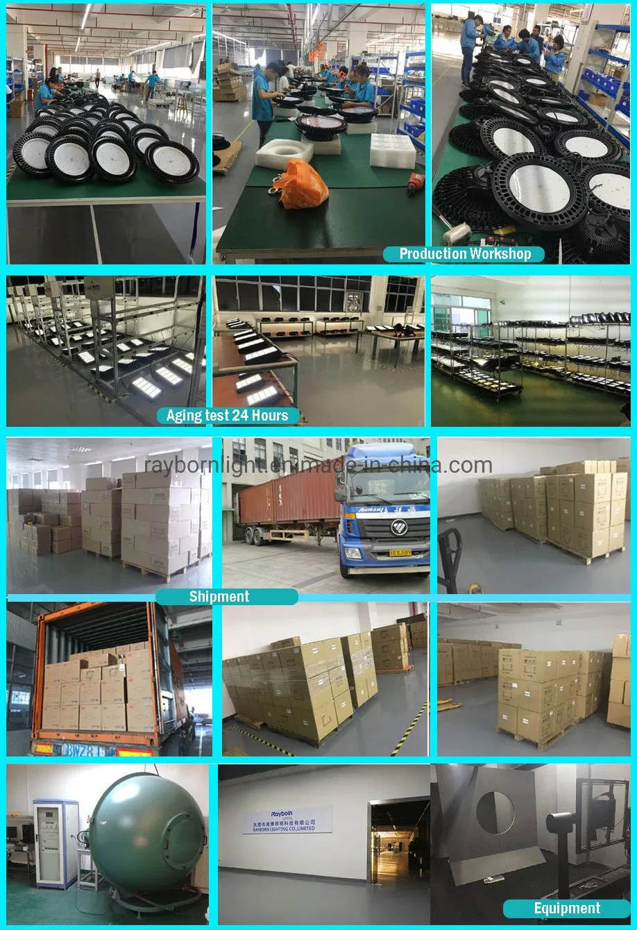 Manufacturing Area and Production Flow