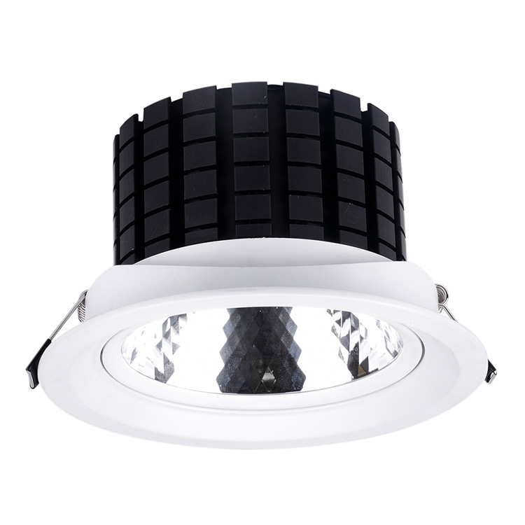 New arrival downlight recessed housing slim recessed downlight plain color ceiling light