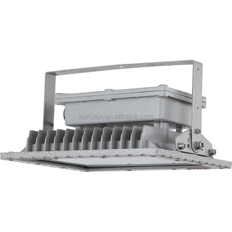 IECEX ATEX Led Wall Mount Tri-proof Highbay Flood Light Fixture Ip65 For Zone1 Zone2 Hazardous Areas OEM ODM