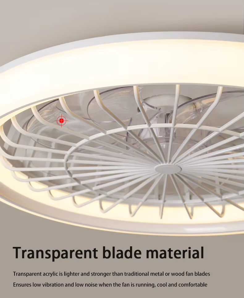 Bedroom 48cm 19inch 87W Hanging Led Morden Ceiling Light Lights Lamp With Fan for House,led Light With Fan All in One