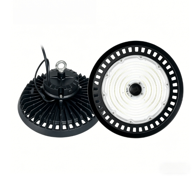 240W UFO High Bay Light Anti Glare LED Industrial Ceiling Lamp High Lumen Waterproof Energy Saving Light for Factory Workshop Warehouse Garage